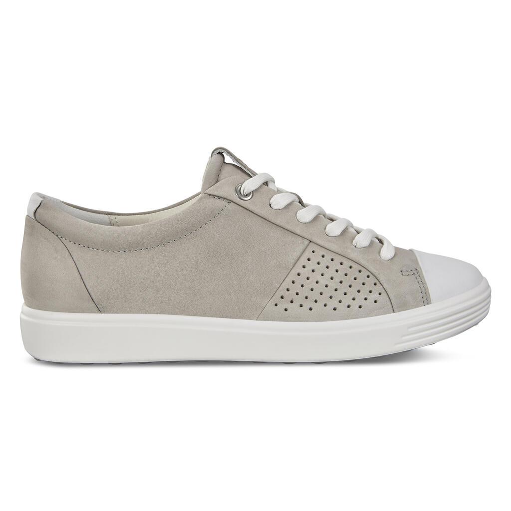 Baskets Ecco Soft 7 Femme Blanche 2641-CTBAP